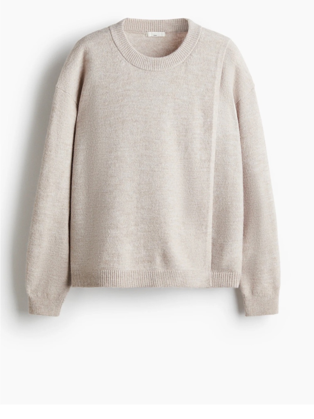 Mama before & After nursing sweater H&m in Light Beige Melange